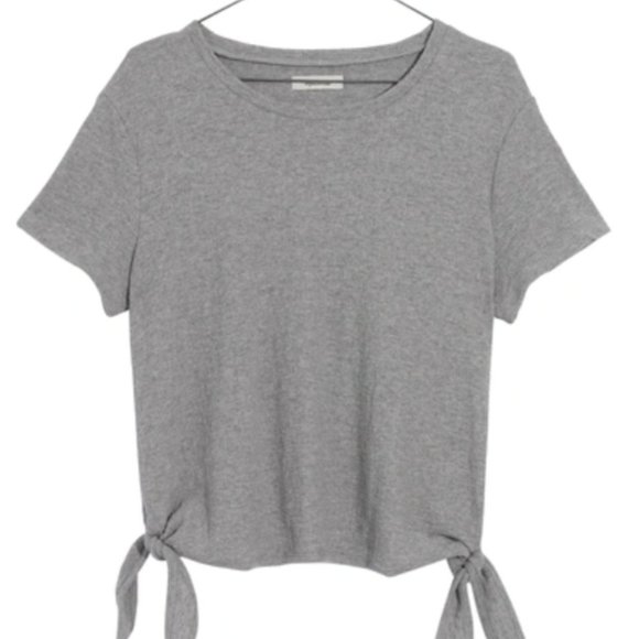 Madewell Texture & Thread Modern Side-Tie Top - Picture 1 of 3